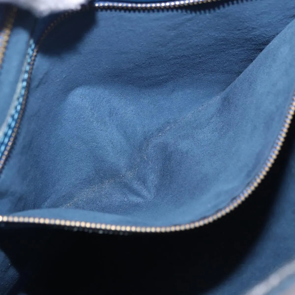 Louis Vuitton Saint Jacques Epi, Blue, Leather, Shoulder Bag