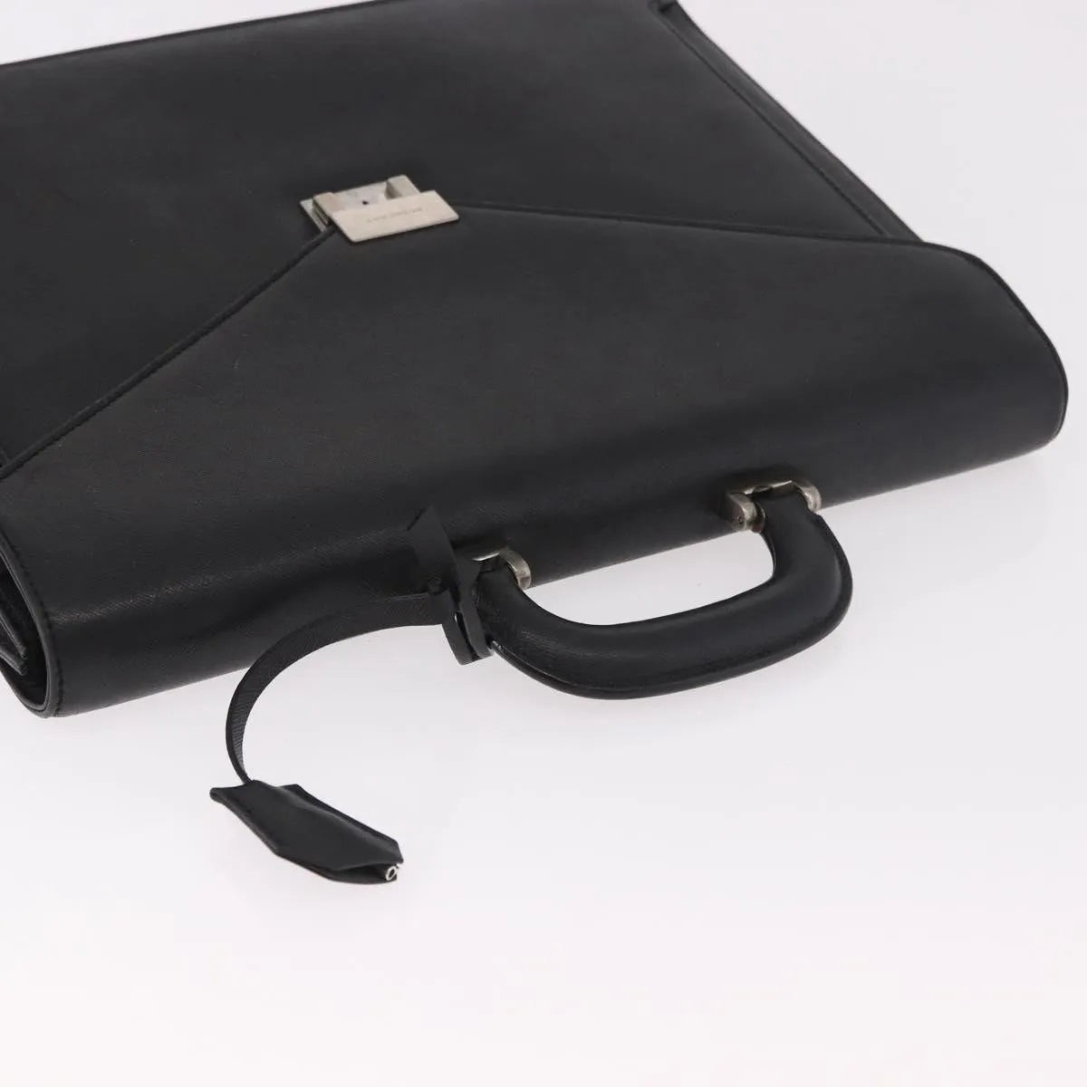 Burberry Vintage Leather, Black, Leather, Briefcase