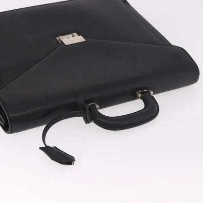 Burberry Vintage Leather, Black, Leather, Briefcase