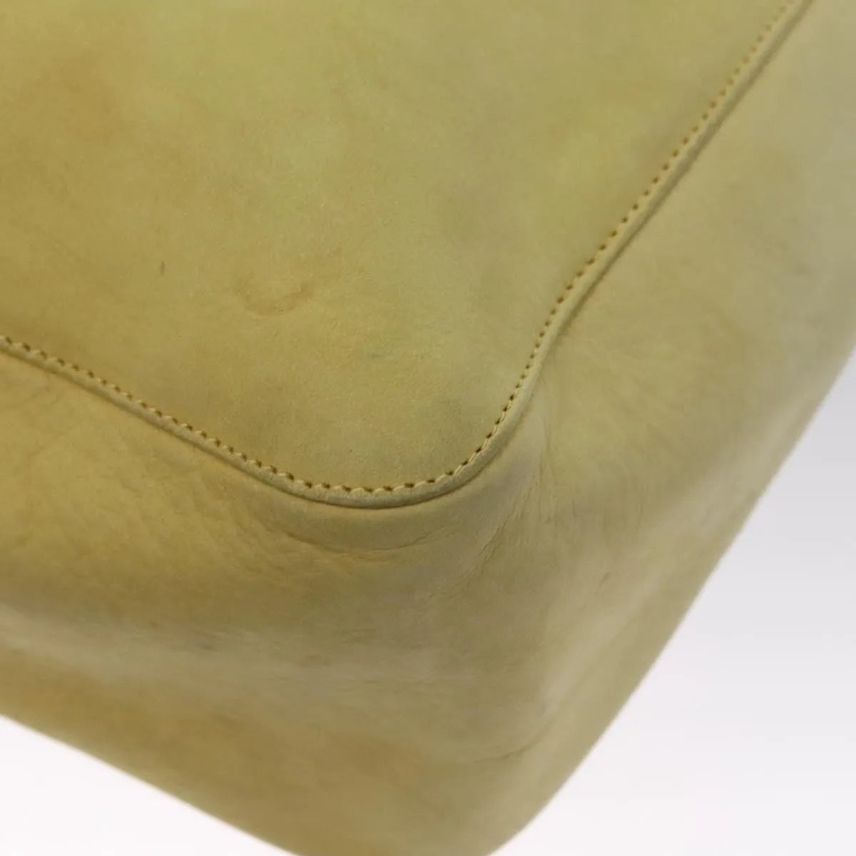Salvatore Ferragamo Vintage Suede, Yellow, Suede, Shoulder Bag