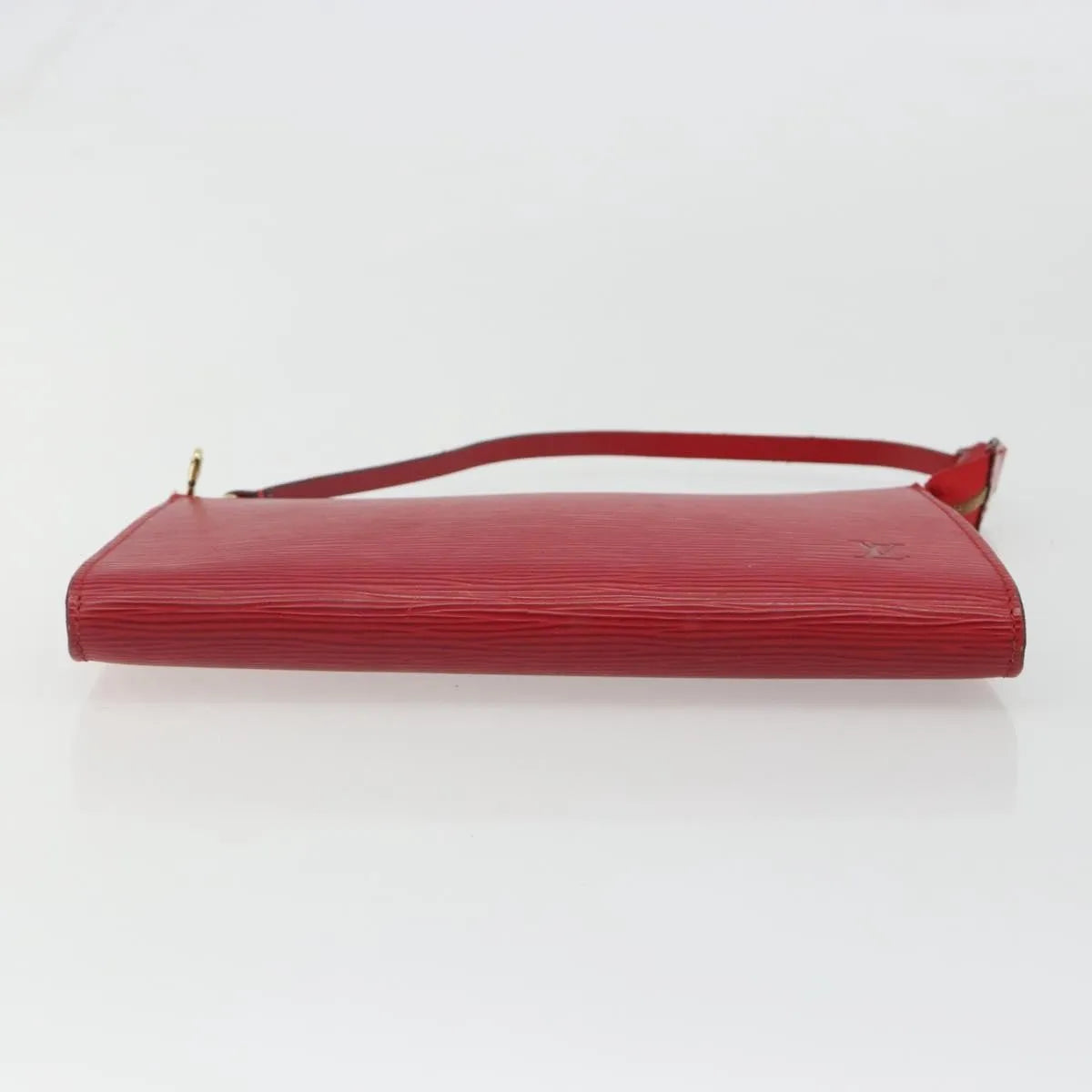Louis Vuitton Pochette Accessoires Epi, Red, Leather, Clutch