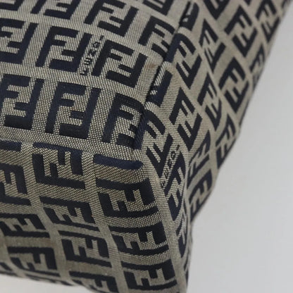 Fendi Vintage Tote Zucchino Canvas, Navy, Canvas, Tote Bag