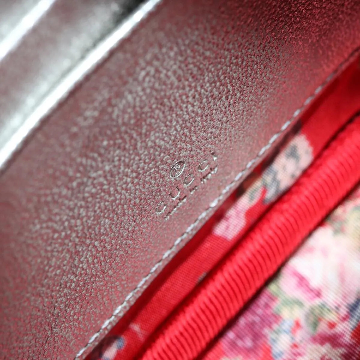 Gucci Trapuntata Camera Lambskin, Multicolour, Leather, Shoulder Bag