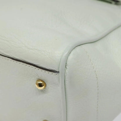 Loewe Heritage Tote Leather, White, Leather, Tote Bag