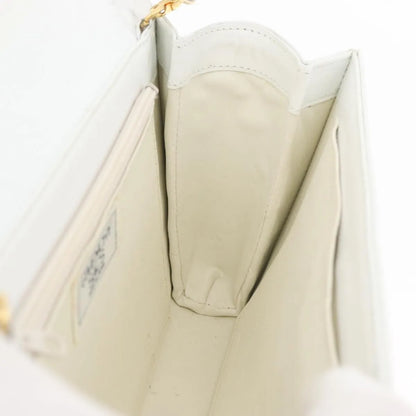 Givenchy Vintage 4G Leather, White_gold, Leather, Shoulder Bag