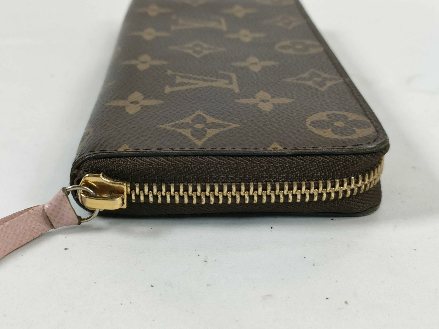 Louis Vuitton Clemence Monogram Canvas, Brown, Canvas, Wallet
