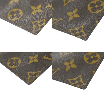 Louis Vuitton Pochette Secret Monogram canvas, Brown, Canvas, Clutch