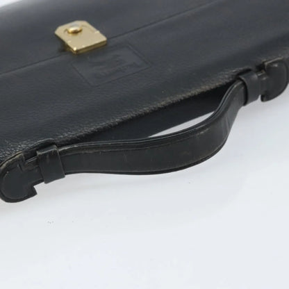 Burberry Vintage Leather, Black, Leather, Briefcase