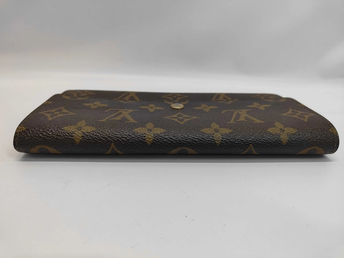 Louis Vuitton Long Macassar Monogram Canvas, Brown, Canvas, Wallet