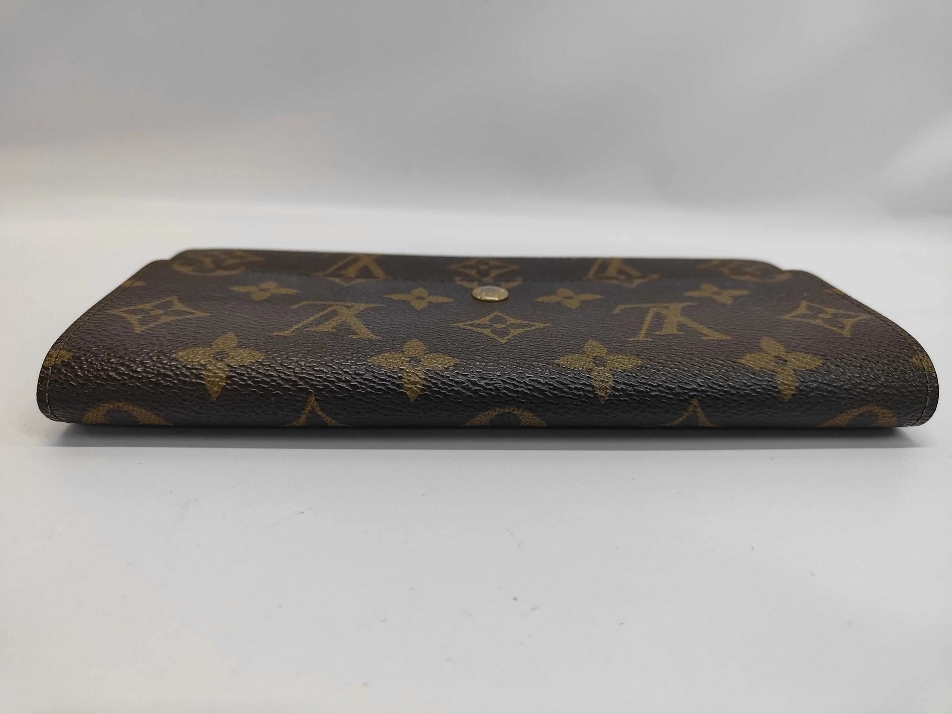 Louis Vuitton Long Macassar Monogram Canvas, Brown, Canvas, Wallet