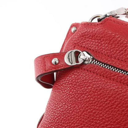Salvatore Ferragamo Sofia Satchel Leather, Red, Leather, Handbag