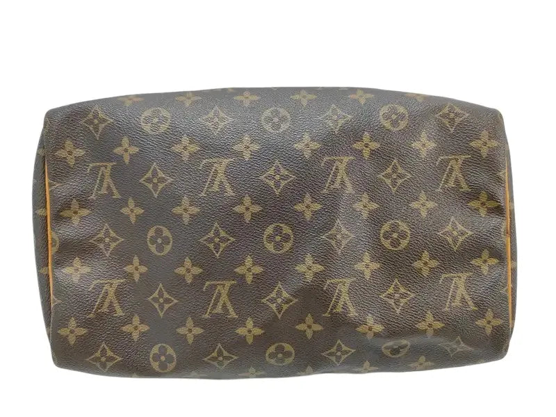 Louis Vuitton Speedy Monogram Canvas, Brown, Canvas, Handbag