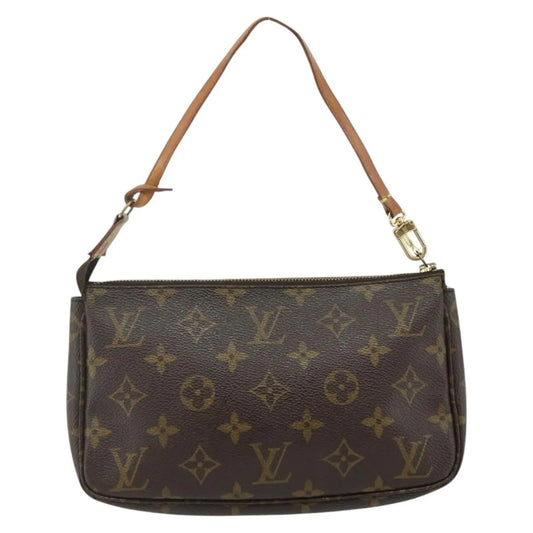 Louis Vuitton Pochette Accessoires NM Monogram Canvas, Brown, Canvas, Clutch