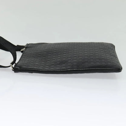 Salvatore Ferragamo Vintage Leather, Black, Leather, Shoulder Bag