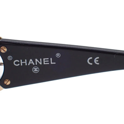 Chanel Logo CC Plastic, Black, Plastic, Sunglasses