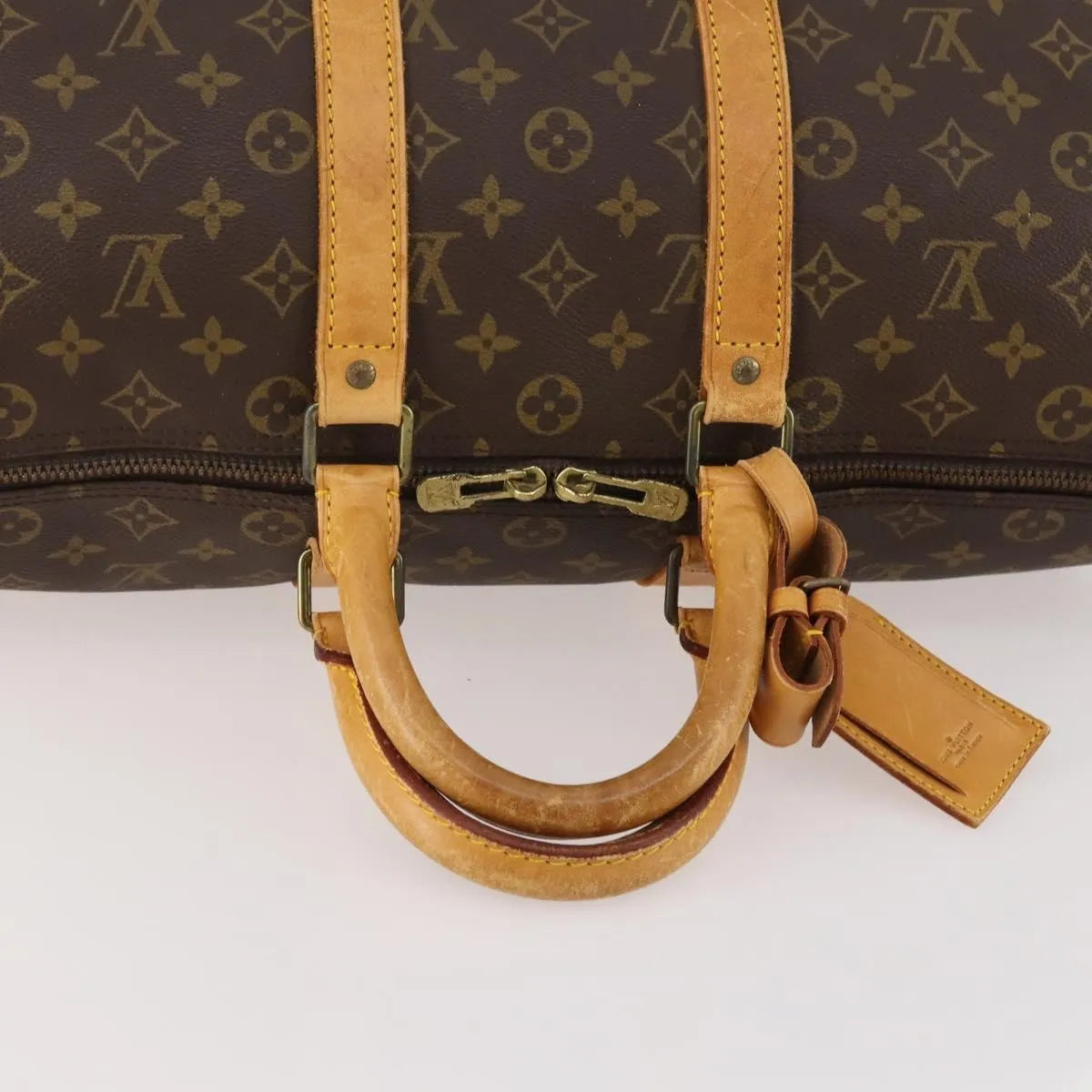 Louis Vuitton Keepall Monogram Canvas, Brown, Canvas, Travel Bag