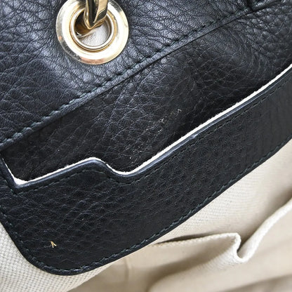 Gucci Bamboo Suede, Brown, Fur, Tote Bag