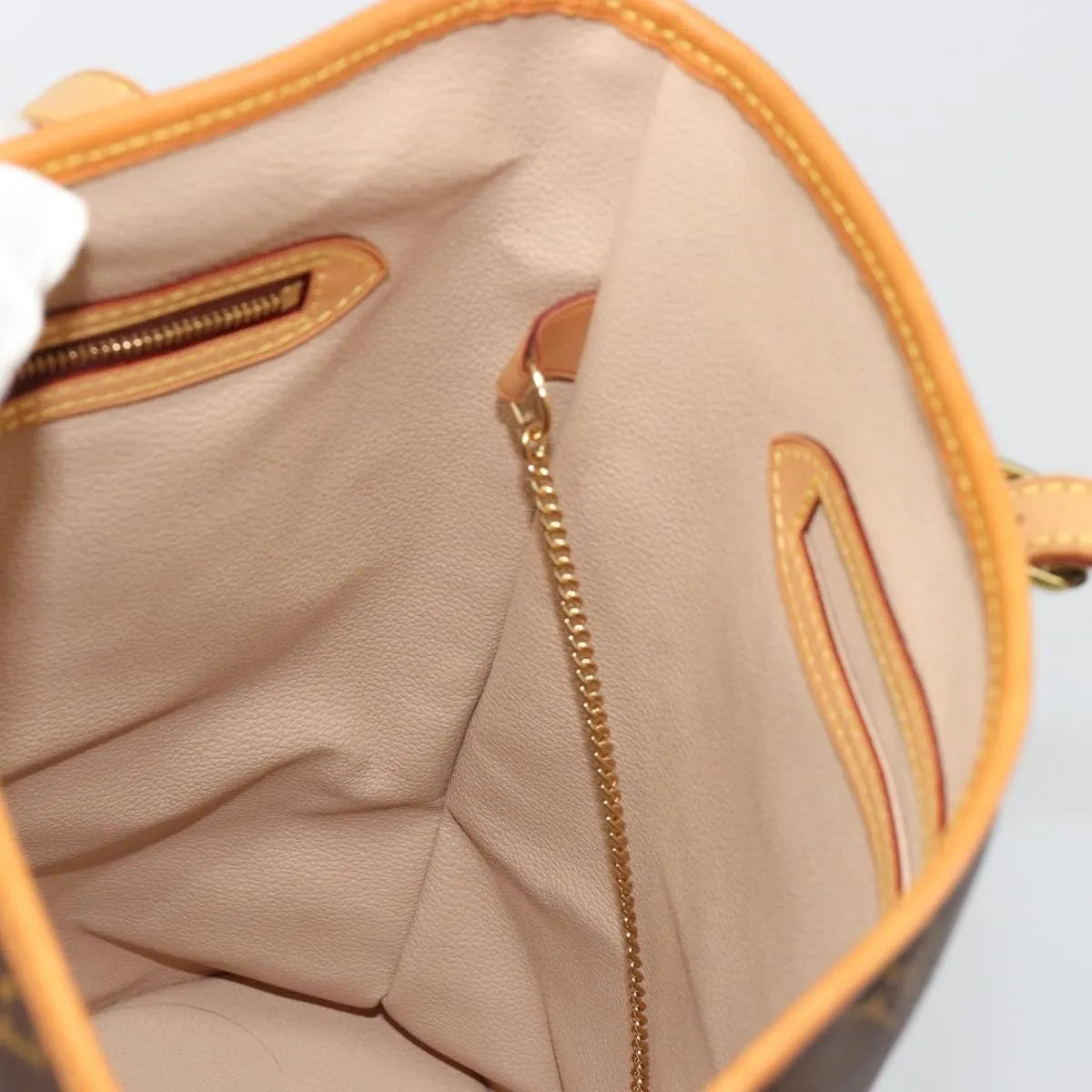 Louis Vuitton Bucket Monogram Canvas, Brown, Canvas, Tote Bag