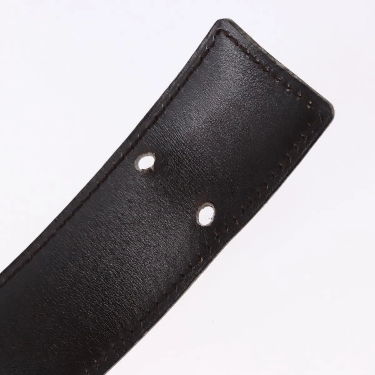Hermes Constance Reversible Belt Leather, Black, Leather, Belt
