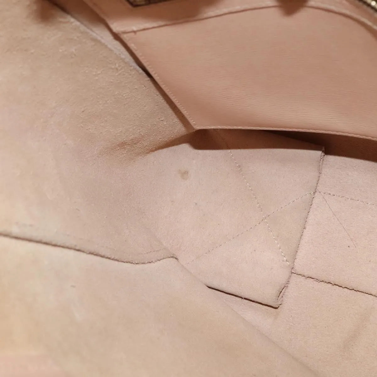 Celine Vertical Cabas Tote Leather, Pink, Leather, Tote Bag