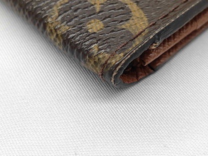 Louis Vuitton Long Wallet Bifold monogram canvas, Brown, Canvas, Wallet