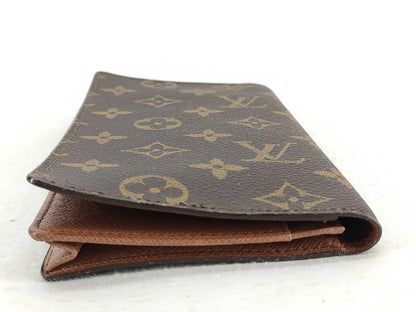 Louis Vuitton Porte Cartes Monogram Canvas, Brown, Canvas, Wallet