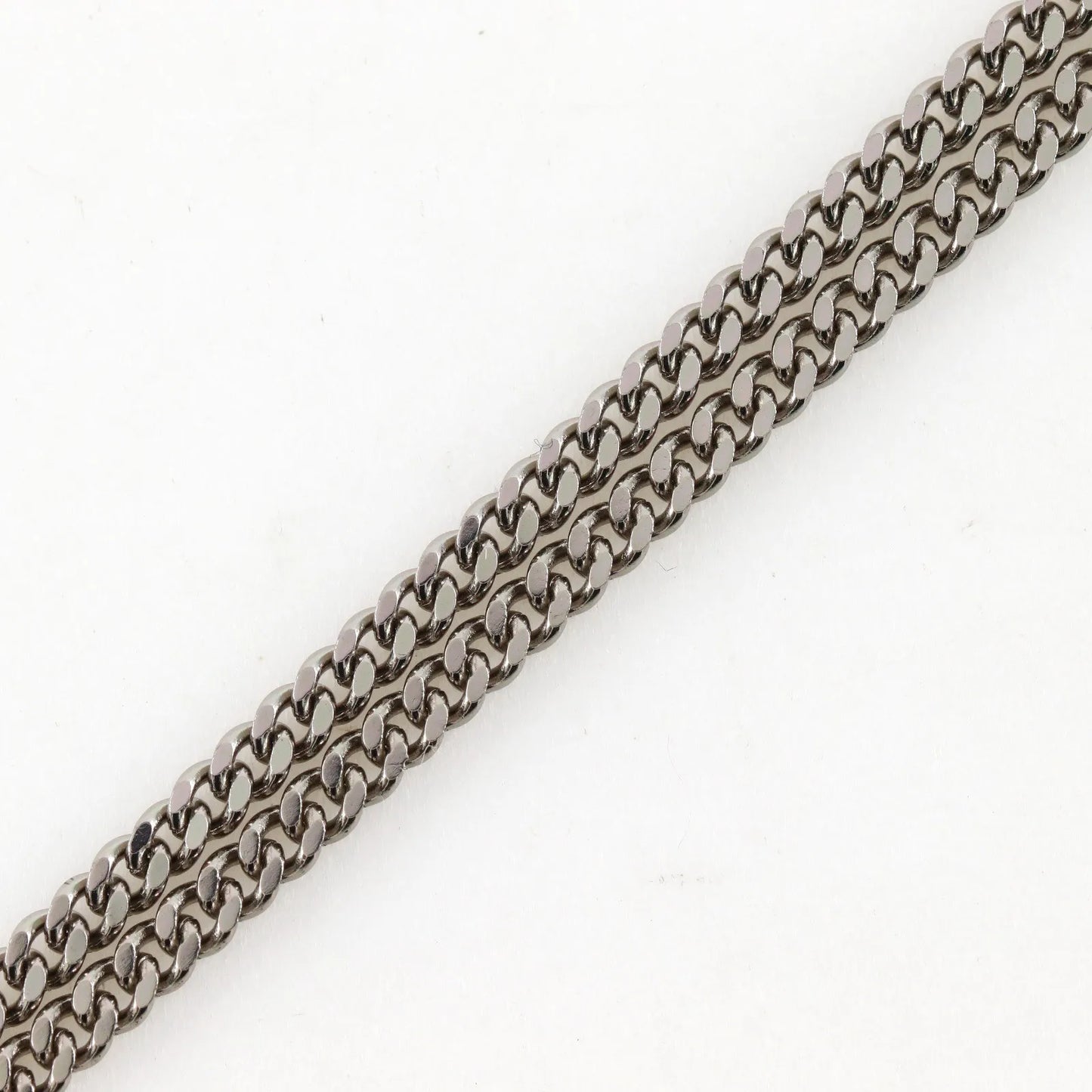 Chanel CC Ball Drop Pendant Metal, Silver, Metal, Necklace