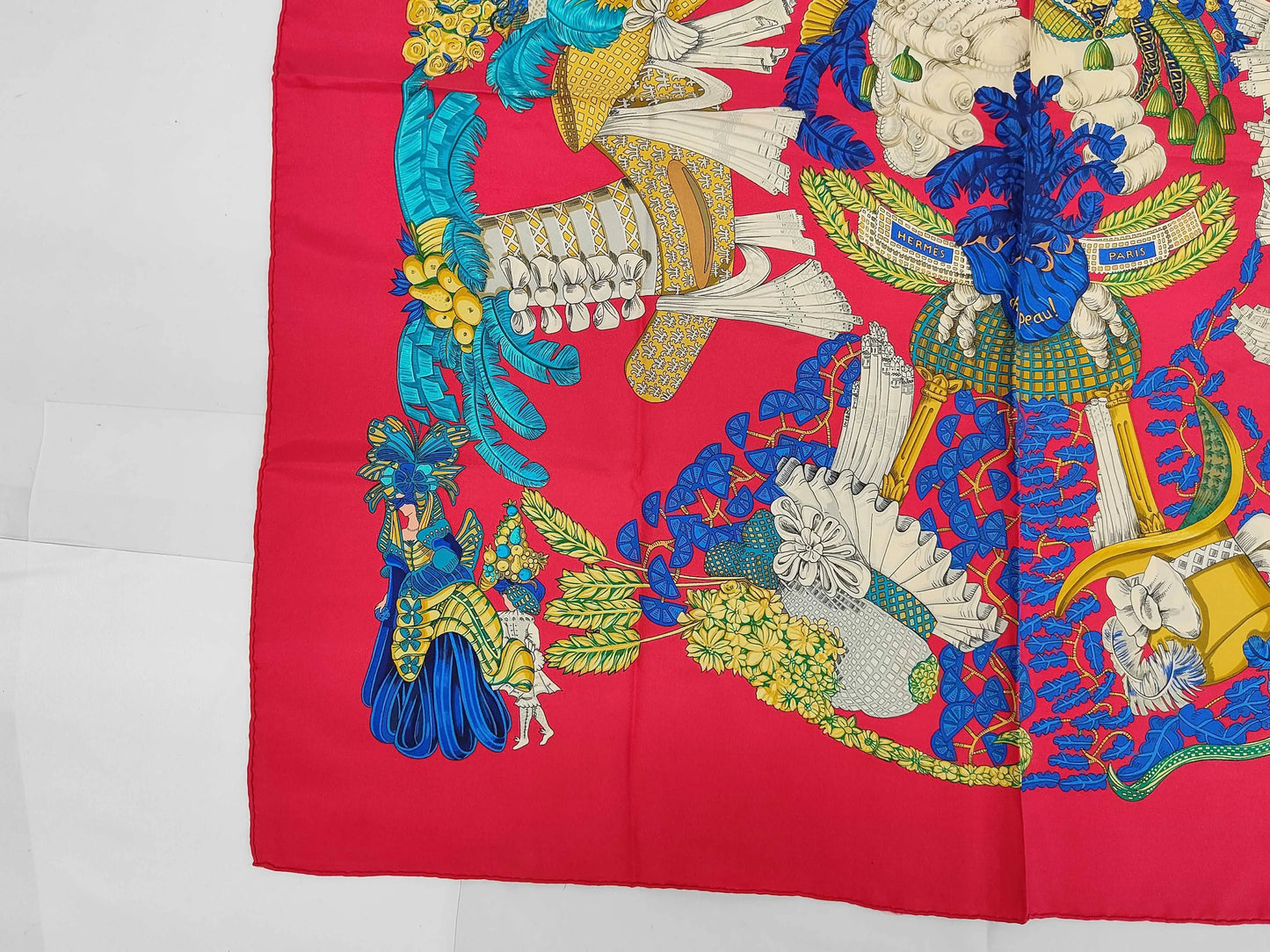 Hermes Carré 90 Silk multicolor, Multicolour, Silk, Scarf
