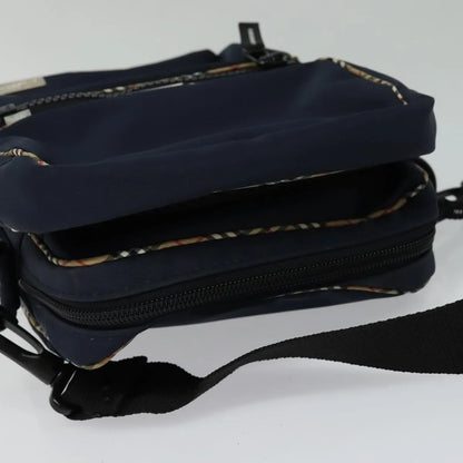 Burberry Vintage Nylon, Navy, Nylon, Shoulder Bag