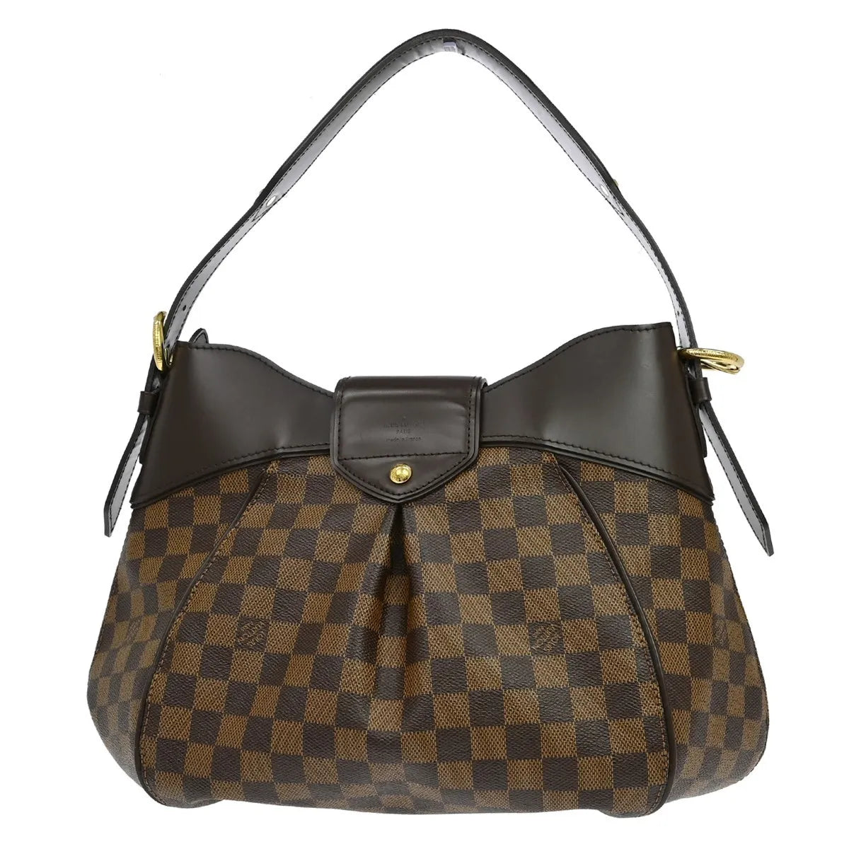 Louis Vuitton Sistina Damier, Brown, Canvas, Shoulder Bag