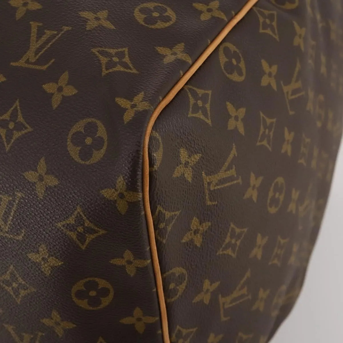Louis Vuitton Keepall Monogram Canvas, Brown, Canvas, Travel Bag