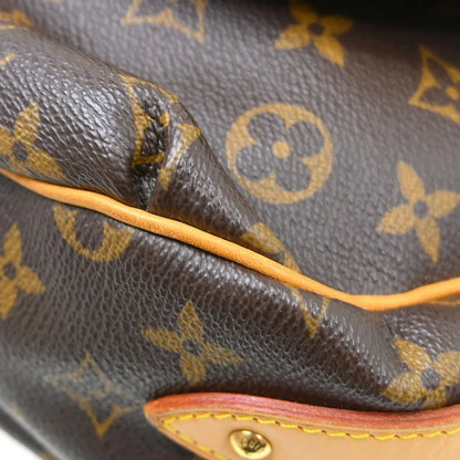 Louis Vuitton Tulum Monogram Canvas, Brown, Canvas, Shoulder Bag