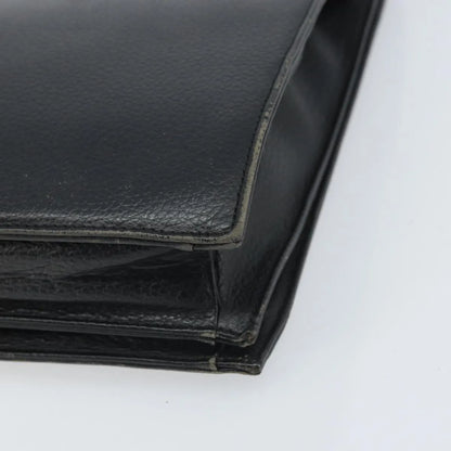 Burberry Vintage Leather, Black, Leather, Briefcase