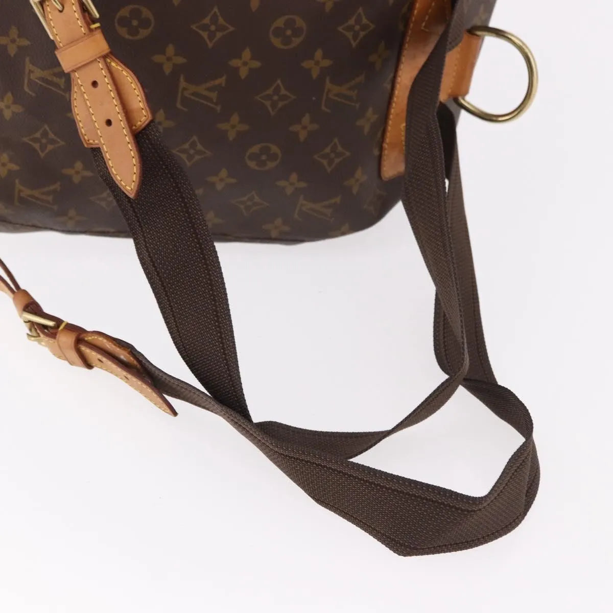 Louis Vuitton Montsouris Monogram, Brown, Canvas, Backpack