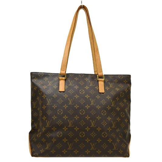 Louis Vuitton Cabas Mezzo Monogram Canvas, Brown, Canvas, Tote Bag