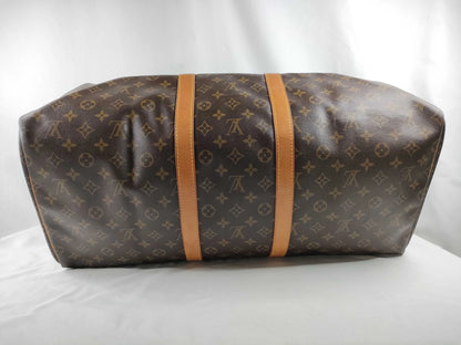 Louis Vuitton Keepall Monogram Canvas, Brown, Canvas, Travel Bag
