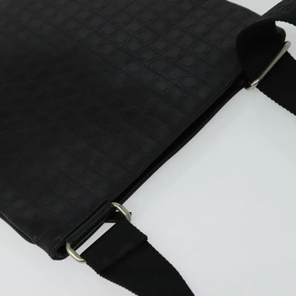 Salvatore Ferragamo Vintage Leather, Black, Leather, Shoulder Bag