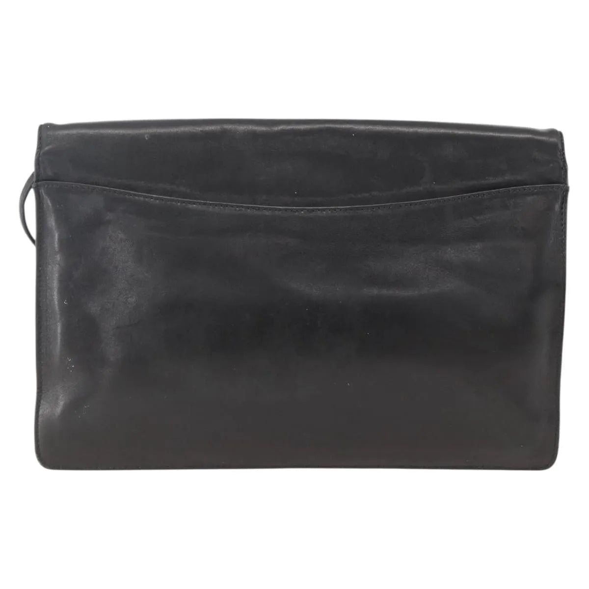 Givenchy Vintage 4G Leather, Black, Leather, Shoulder Bag