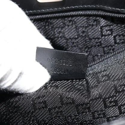 Gucci Vintage tote Leather, Black, Leather, Tote Bag
