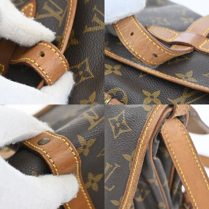 Louis Vuitton Saumur Monogram Canvas, Brown, Canvas, Shoulder Bag