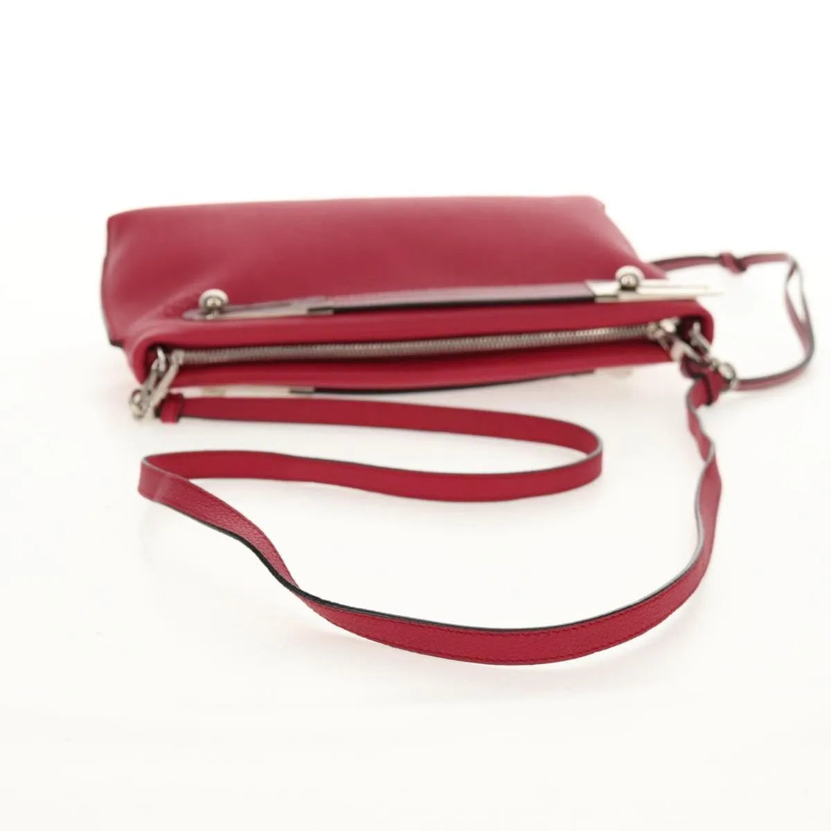 Loewe Missy Leather, Red, Leather, Shoulder Bag
