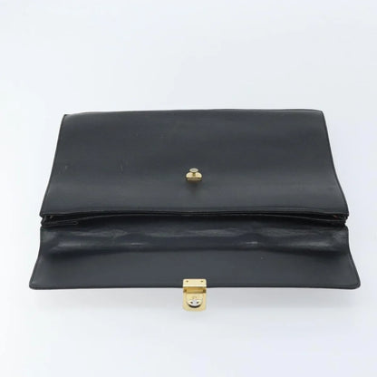 Burberry Vintage Leather, Black, Leather, Briefcase