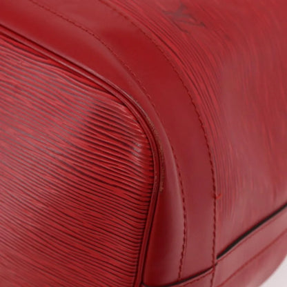 Louis Vuitton Noe Epi Leather, Red, Leather, Shoulder Bag