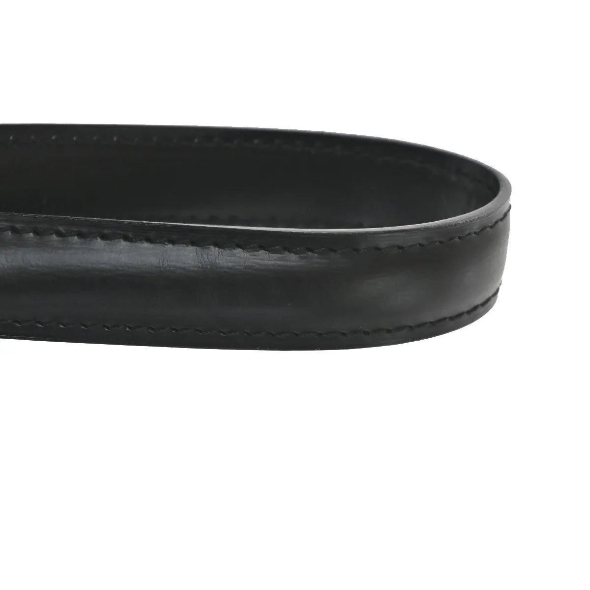 Cartier Pouch with a handle Box Calf, Black, Leather, Clutch