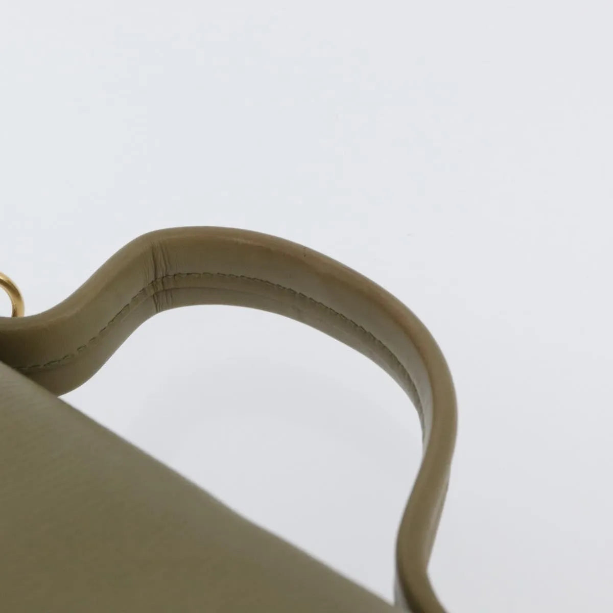 Gucci Vintage Leather, Green, Leather, Handbag