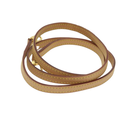 Louis Vuitton Bandouliere Leather, Beige, Leather, Straps