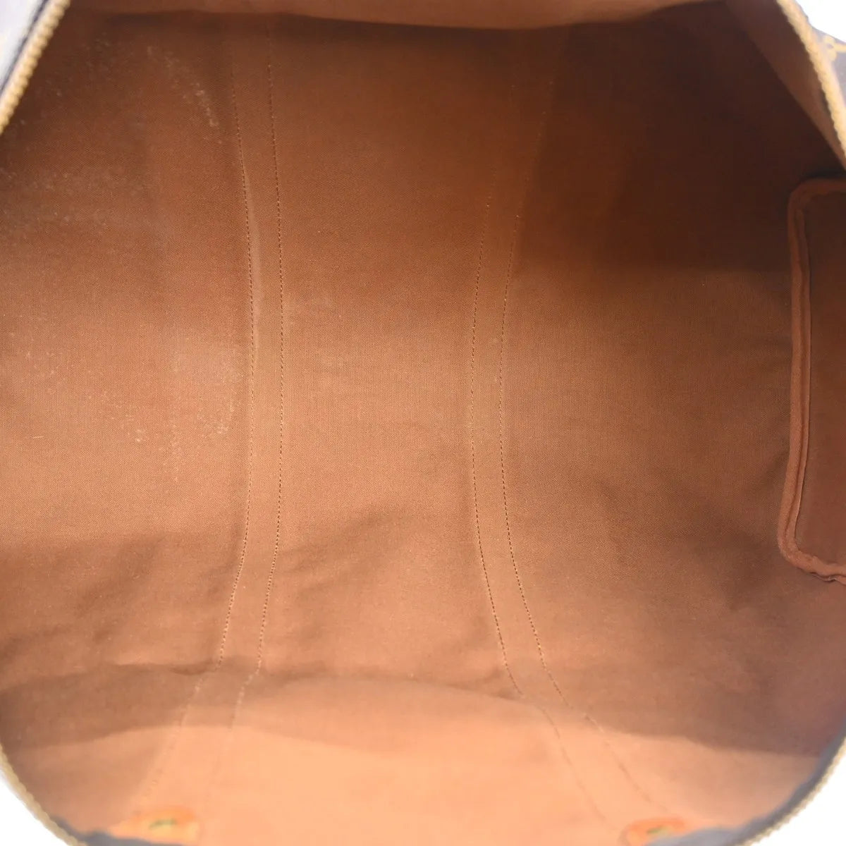 Louis Vuitton Keepall Monogram, Brown, Canvas, Travel Bag