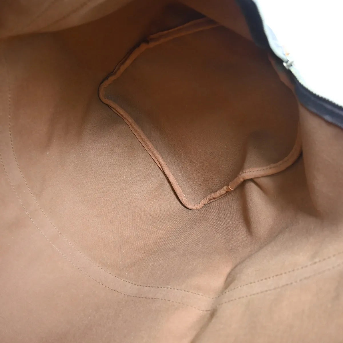 Louis Vuitton Keepall Canvas, Brown, Canvas, Travel Bag