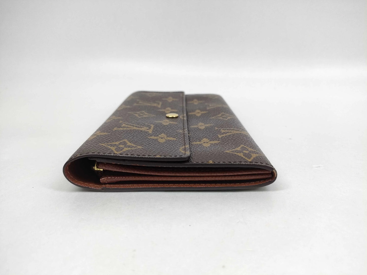 Louis Vuitton Vintage Sarah Monogram Canvas, Brown, Canvas, Wallet