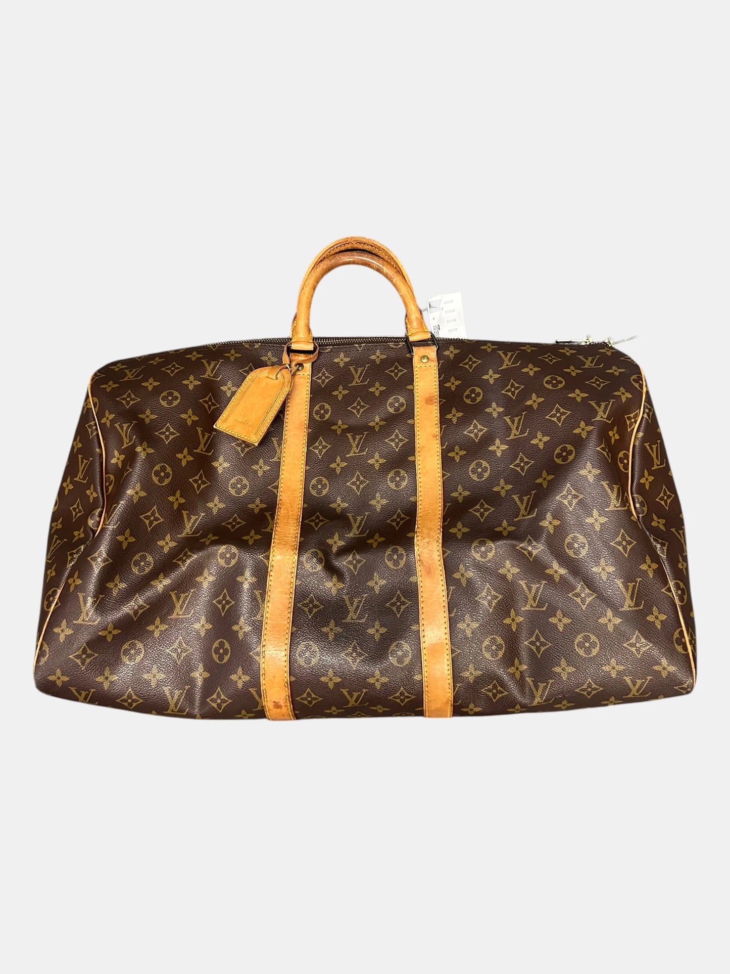 Louis Vuitton Keepall Monogram Canvas, Brown, Canvas, Travel Bag